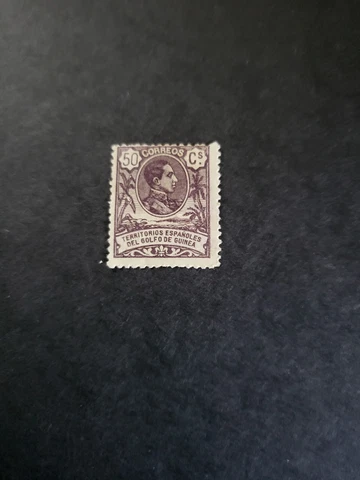 Stamps Spanish Guinea Scott 94 hinged Cover