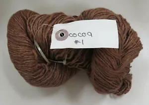 125g Skein Silk/Moreno Yarn NEW color Cocoa #1 - Picture 1 of 1