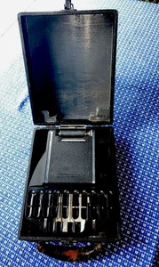 Vintage 1940s Stenograph Shorthand Machine with Handled Carrying Case UnTested - Picture 1 of 11