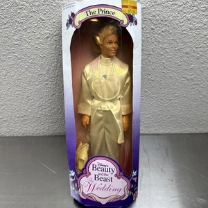 Disneys Die Schöne und das Biest Barbie Hochzeit Der Prinz NRFB 1993 #10910 - Bild 1 von 3