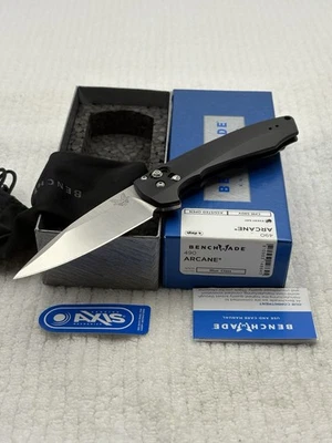 Benchmade 490 Arcane Assist Open Axis Lock NIB Made USA Discontinued - Image 1 of 4