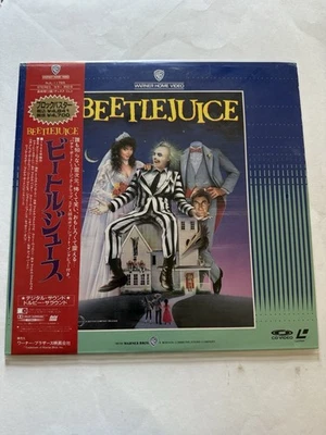 Beetlejuice / Япония 1989 лазерный диск NTSC NJL-11785 w/Obi - Изображение 1 из 4