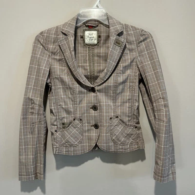 Esprit Sz 6 Women’s Plaid Jacket - Image 1 of 4