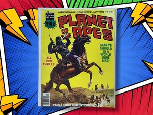 1976 Marvel Comics Curtis Planet of the Apes Magazine #24 Film Adaptation! - Picture 1 of 8