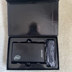Seltenes Sammlerstück Intel 320GB USB 2.0 tragbare externe Festplatte schwarz  - Bild 1 von 8