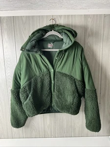 Fleecejacke Damen M Free People Movement Adventure Awaits - DUNKELGRÜN - - Bild 1 von 11