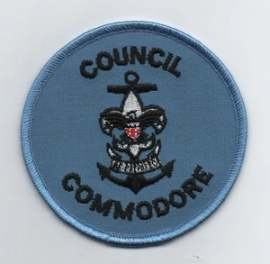 Sea Scout Council Commodore Position, 3" Round, "Since 1910" Back (New!) - Picture 1 of 1