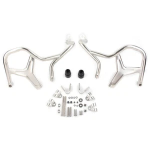 Engine Frame Protector Guard Crash Bar Silver For BMW R1200GS Adventure 2013-19 - Picture 1 of 7