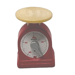 Báscula de cocina Calico Critters rojo silvano accesorio pieza de repuesto - Imagen 1 de 7