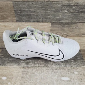 Nike Hyperdiamond 4 Pro Womens Shoes Sz 8.5 White Black Lace-Up Soccer Cleats - Picture 1 of 12