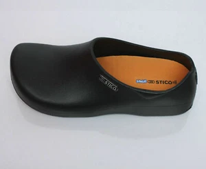 [STICO] Scarpe da cucina da chef donna antiscivolo comode indoor NERE - Foto 1 di 3