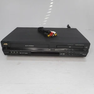 JVC HR-XVC30BU DVD VCR Recorder Video Cassette Combo Player TESTED WORKS - Picture 1 of 8