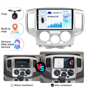 32G Autoradio Android 14 Per NISSAN NV200 2014-2018 Carplay GPS Navi WIFI DAB+ - Foto 1 di 19