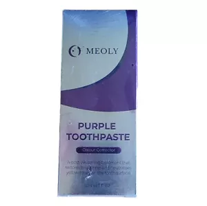 Purple Toothpaste for Teeth Whitening - Premium Whitener, Non-Abrasive - Picture 1 of 5