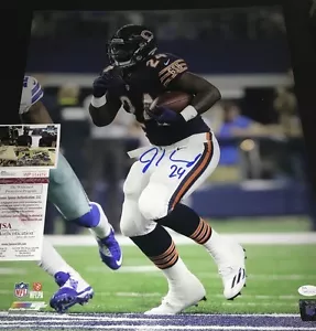 Jordan Howard Chicago Bears Autographed Signed 16x20 JSA WITNESS COA Blue - Picture 1 of 1