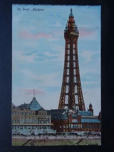 Lancashire Blackpool Tower um 1908 Postkarte - Bild 1 von 2