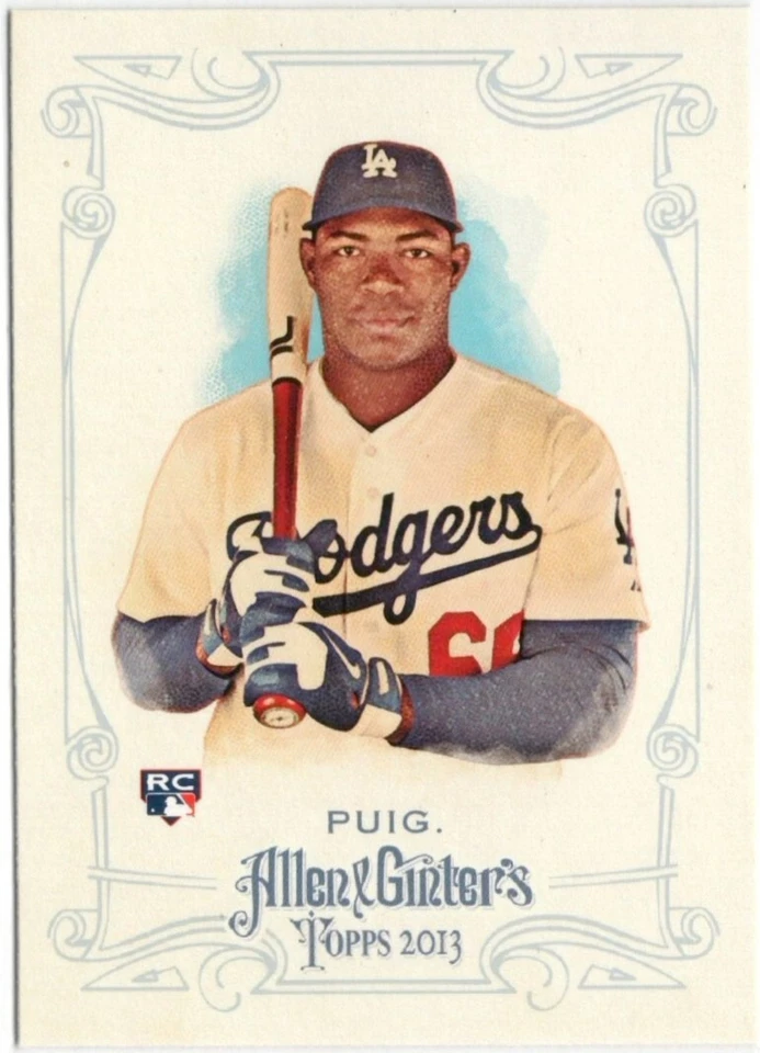 2013 Topps Allen & Ginter's Yasiel Puig Rookie Card #44 Dodgers - Image 1 of 1