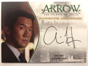 ARROW SEASON 1 Cryptozoic : Chin Han FRANK CHEN A17 Autograph - Picture 1 of 1