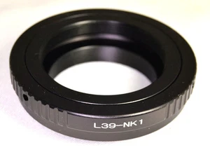 Leica Leitz M39 LTM screw mount lens adapter to Nikon 1 cameras J1 J2 AW1 V1 V3 - Picture 1 of 8