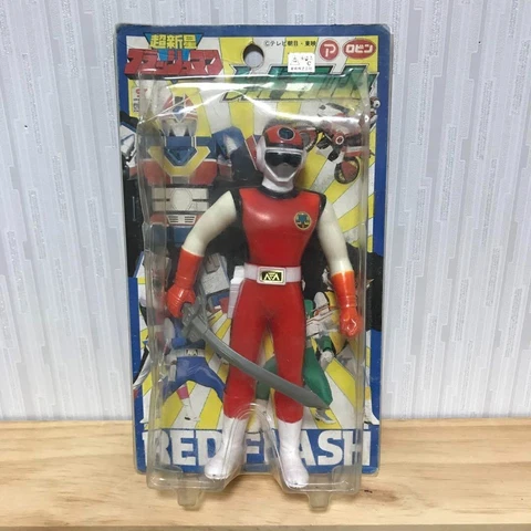 Choushinsei Flashman Chogokin DX Flash Red Figure Robo Robin Toy Cover