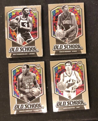 2019-20 Panini Mosaic Basketball Old School Insert Cards Singles You Pick - Image 1 of 2