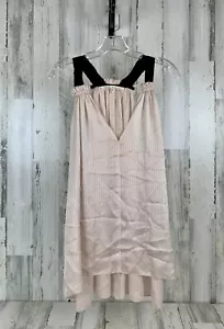 Rachel Roy ärmellose transparente Bluse Top Perlen Größe L Einzelhandel 79 $ - Bild 1 von 5