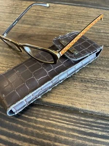 Vintage Ralph Lauren Polo Poka Dot Glasses with Case Model LRL24 BT10 140 - Picture 1 of 12