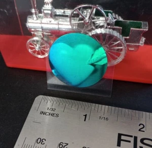 Vintage Aufkleber 3D Holografisch Herz Sticker Mod Vintage 80er sehr selten - Bild 1 von 12