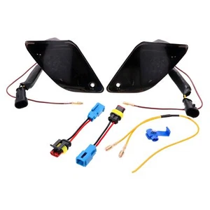 Juego de señal de giro LED trasero gris humo teñido para Vespa GT, GTL, GTV, GTS 125-300 - Imagen 1 de 5