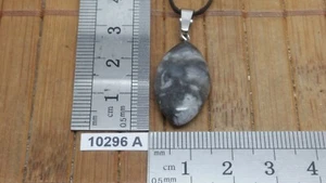 Pendentif AGATE CRAZY LACE + cordon reglable bijou original naturel pierre - Picture 1 of 2