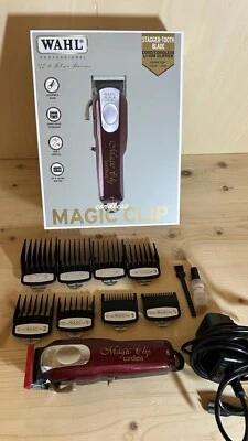 Wahl Magic Clip 46mm Tagliacapelli Professionale - Argento/Rosso - Immagine 1 di 4