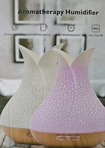 Aromatherapy Humidifier Essential Oil Diffuser • 7 Color LED Change - Picture 1 of 5