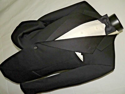 Mani Giorgio Armani men's classic 1 button formal tuxedo jacket coat 44 R - Image 1 of 4