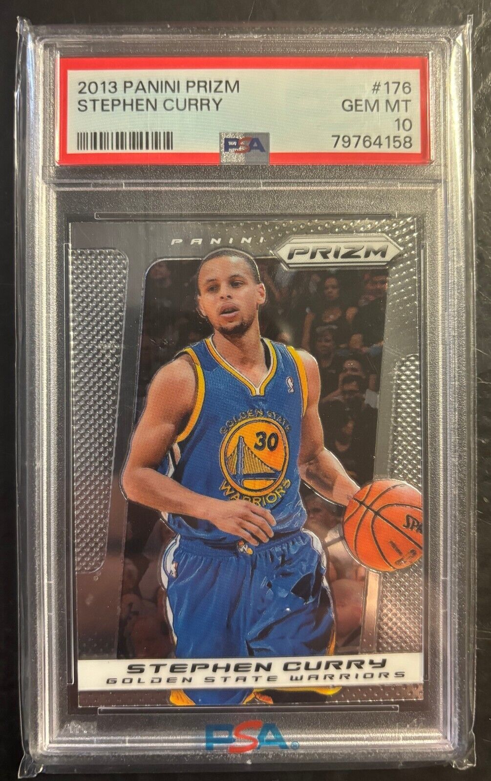 PSA 10(GEM MT)! 2013 Panini Prizm STEPHEN CURRY Golden State Warriors # 176