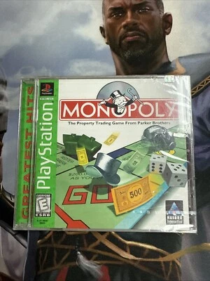 Monopoly - Greatest Hits (Sony PlayStation 1, 1998, PS1 w/Manual, JC) New Sealed - Image 1 of 4