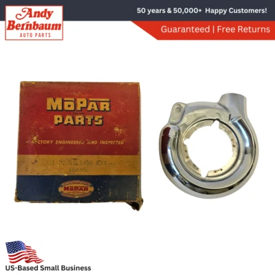 1953 Dodge Coronet Left Side Parking Lamp Light Frame Chrome Bezel 1456833 NOS - Image 1 of 4