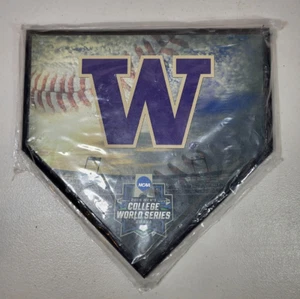 2018 NCAA College World Series Home Plate Plaque CWS Washington - Picture 1 of 5