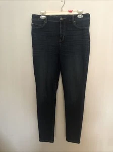 Simply Vera Vera Wang 5 Pocket Medium Wash Denim Skinny Jean Size 14 - Picture 1 of 9