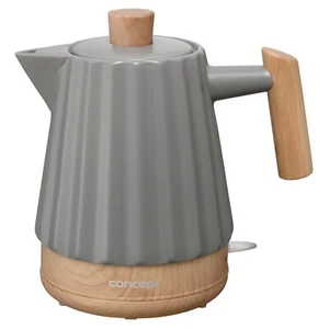 Bollitore elettrico Concept, ceramica, 1500W, 1,5L, Grigio, RK0092 - Imagen 1 de 10