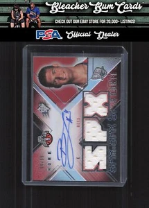 2008-09 SPx 119 Brook Lopez Home Rookie Triple Patch Auto #/99 - Picture 1 of 2