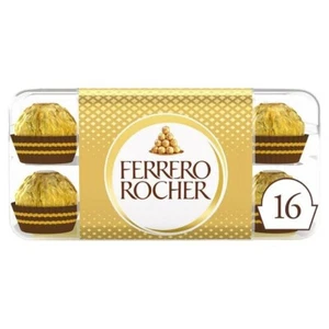 Ferrero Rocher Chocolate Pralines GiftBox of Chocolate 16 Pieces(200g)Case of 20 - Picture 1 of 1
