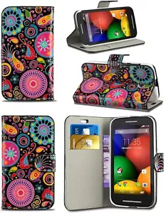 Custodia telefono design Jellyfish Paisley per LG G5 custodia portafoglio stampa tendenza - Foto 1 di 10