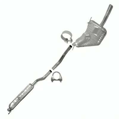 Kit de sistema de escape silenciador tubo de escape resonador se adapta a: 1999-2009 Saab 9-5 2,3 L Foto 1 de 4