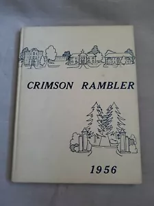 1956 Crimson Rambler Annual Yearbook Carthage College IL - Picture 1 of 17
