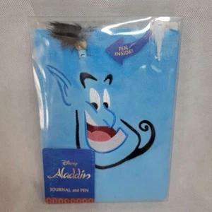 Disney Aladdin Genie Plush Journal and Pen Set - NEW! - Picture 1 of 2