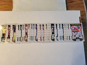 2023 PANINI SCORE, FOOTBALL 2023 SCORECARD  SET SINGLES COMPLETE YOUR SET