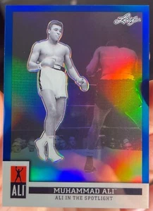 Muhammad Ali 2016 Leaf Immortal Collection Metal Blue /50 #15 IN MAG 🥊🏆🔥📈 - Picture 1 of 7