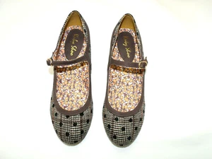 RUBY SHOO Womens US SIZE 7 BROWN DOTS WITH HEEL NEW WITHOUT BOX - Picture 1 of 6