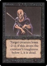 WOTC MtG Beta Weakness (C) Fair