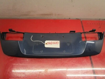 03-04 LEXUS GX470 REAR TAIL GATE LICENSE PLATE PANEL MOLDING TRIM BLUE OEM - Image 1 of 4
